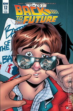 Variant Cover for Back to the Future #12