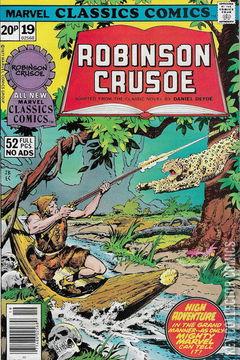 Variant Cover for Marvel Classics Comics #19