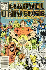 Variant Cover for The Official Handbook of the Marvel Universe - Deluxe Edition #18