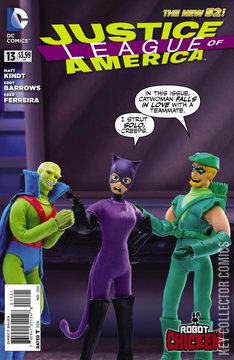 Variant Cover for Justice League of America #13