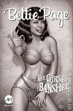 Variant Cover for Bettie Page: The Curse of the Banshee #2