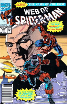 Variant Cover for Web of Spider-Man #89