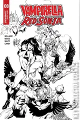 Variant Cover for Vampirella / Red Sonja #8