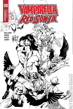 Variant Cover for Vampirella / Red Sonja #8