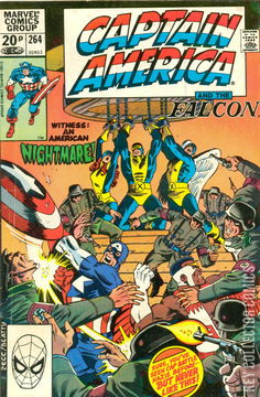 Variant Cover for Captain America #264