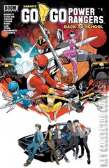 Cover for Go Go Power Rangers: Back to School #1
