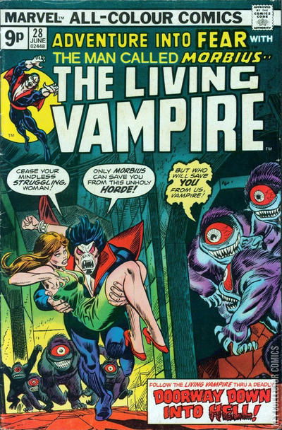 Variant Cover for Fear (Adventure Into) #28