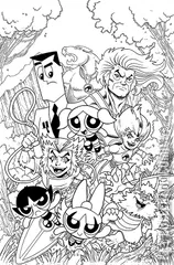 Variant Cover for Thundercats / Powerpuff Girls #2