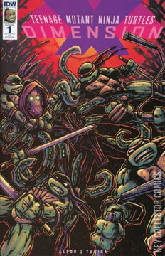 Variant Cover for Teenage Mutant Ninja Turtles: Dimension X #1