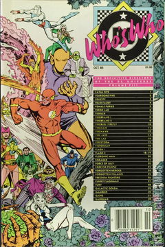 Variant Cover for Who's Who: The Definitive Directory of the DC Universe #8