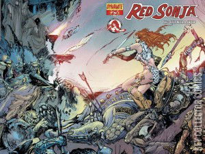 Variant Cover for Red Sonja #25
