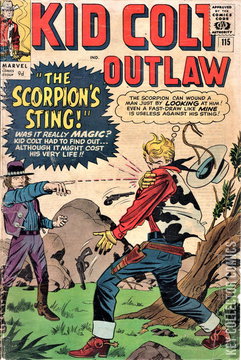 Variant Cover for Kid Colt Outlaw #115
