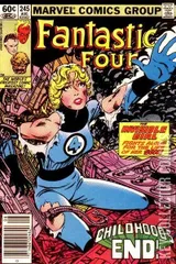 Variant Cover for Fantastic Four #245