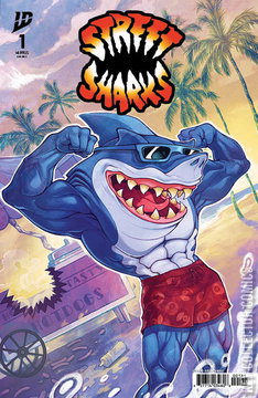 Variant Cover for Street Sharks #1