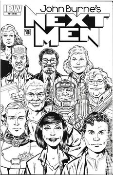 Variant Cover for Next Men #8