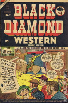Variant Cover for Black Diamond Western #9