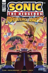 Variant Cover for Sonic the Hedgehog: Imposter Syndrome #4