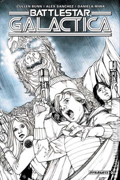 Variant Cover for Battlestar Galactica #3