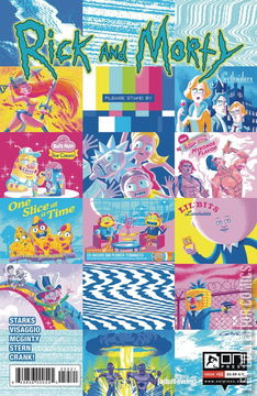 Variant Cover for Rick and Morty #55