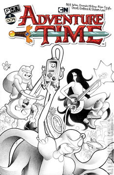 Variant Cover for Adventure Time #4