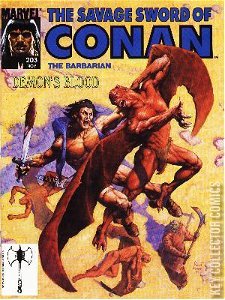 Savage Sword of Conan #203