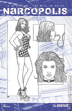 Variant Cover for Narcopolis #3