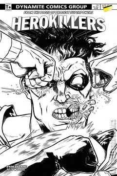 Variant Cover for Project Superpowers: Hero Killers #2
