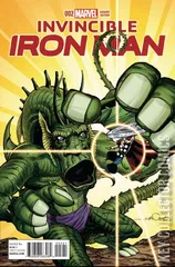 Variant Cover for Invincible Iron Man #2