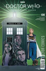 Variant Cover for Doctor Who: The Thirteenth Doctor #8