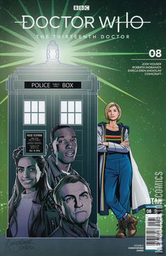 Variant Cover for Doctor Who: The Thirteenth Doctor #8
