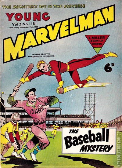 Cover art for Young Marvelman #118 