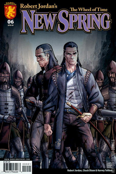 Newspring Cover Robert Jordan's The Wheel of Time: New Spring #6 Published M