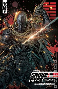 Variant Cover for Snake Eyes: Deadgame #1