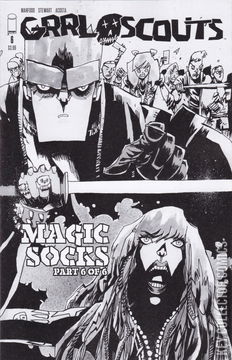 Variant Cover for Grrl Scouts: Magic Socks #6