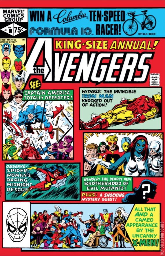 Key Collector Comics - Avengers Annual #10