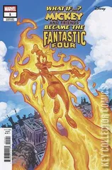 Variant Cover for What If?...Mickey and Friends Became the Fantastic Four #1