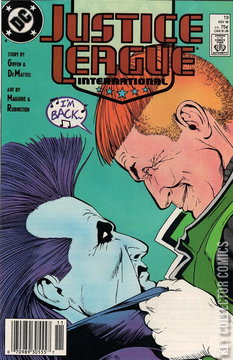 Variant Cover for Justice League International #19