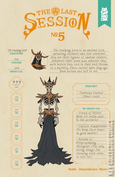 Variant Cover for The Last Session #5