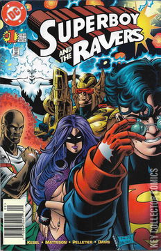 Variant Cover for Superboy and the Ravers #1