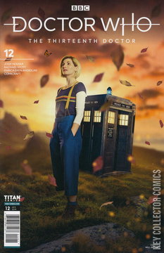 Variant Cover for Doctor Who: The Thirteenth Doctor #12