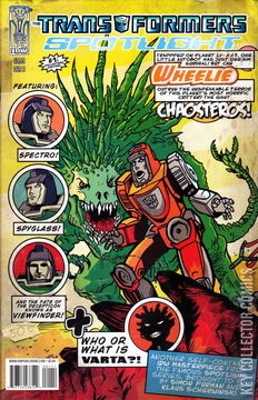 Variant Cover for Transformers Spotlight: Wheelie #1