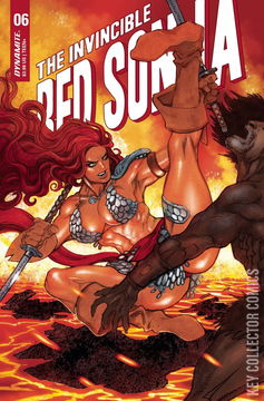 Variant Cover for Invincible Red Sonja #6