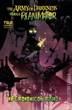 Variant Cover for Army of Darkness vs. Reanimator: Necronomicon Rising #4