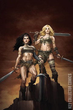 Variant Cover for Belit and Valeria: Swords vs. Sorcery #4
