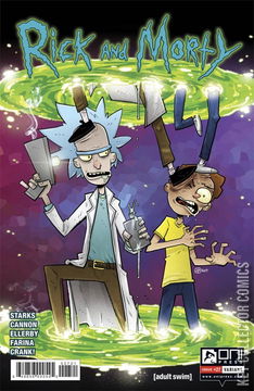 Variant Cover for Rick and Morty #27