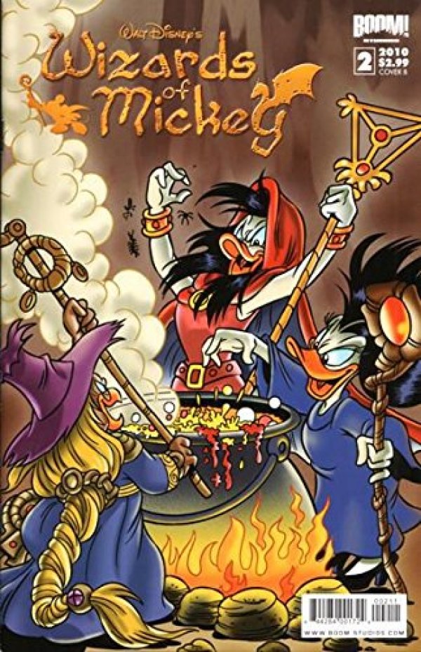 Variant Cover for Wizards of Mickey #2