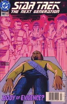 Variant Cover for Star Trek: The Next Generation #58