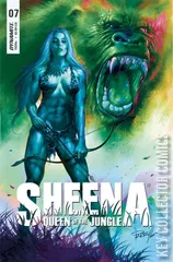 Variant Cover for Sheena, Queen of the Jungle #7