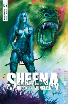 Variant Cover for Sheena, Queen of the Jungle #7