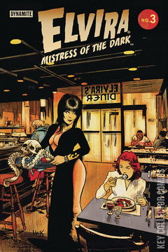 Variant Cover for Elvira: Mistress of the Dark #3